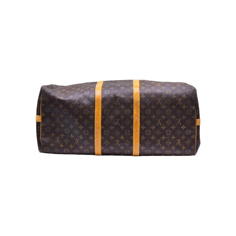 Louis Vuitton Keepall Bandouliere 60 Duffle Travel Bag LV Monogram Canvas